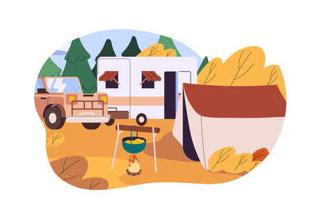 A Seasonal Guide to Visiting Forest and Lake Campgrounds Across America
